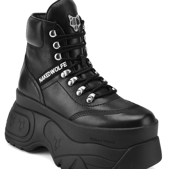 Naked Wolfe Shoes - Naked Wolfe Black Spike